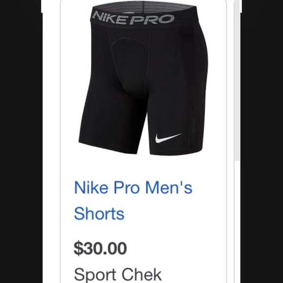 Nike Pro Compression Shorts - Picture 1 of 4